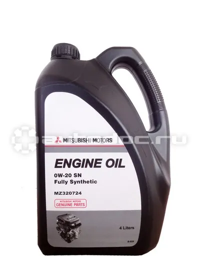 MITSUBISHI ENGINE OIL FULLY SYNTHETIC 0W-20