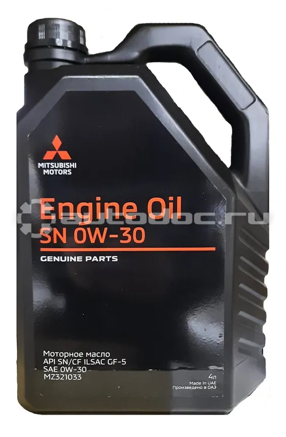 MITSUBISHI ENGINE OIL 0W-30 API SN
