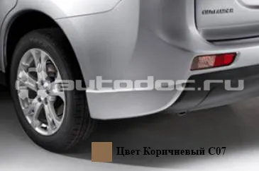 Накладки заднего бампера, комплект