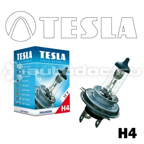 TESLA Лампа галогеновая H4
