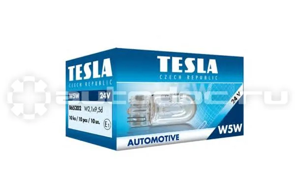 TESLA Лампа накаливания W5W