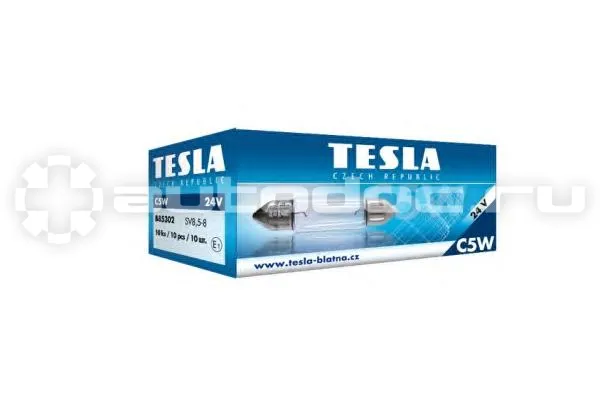TESLA Лампа накаливания C5W