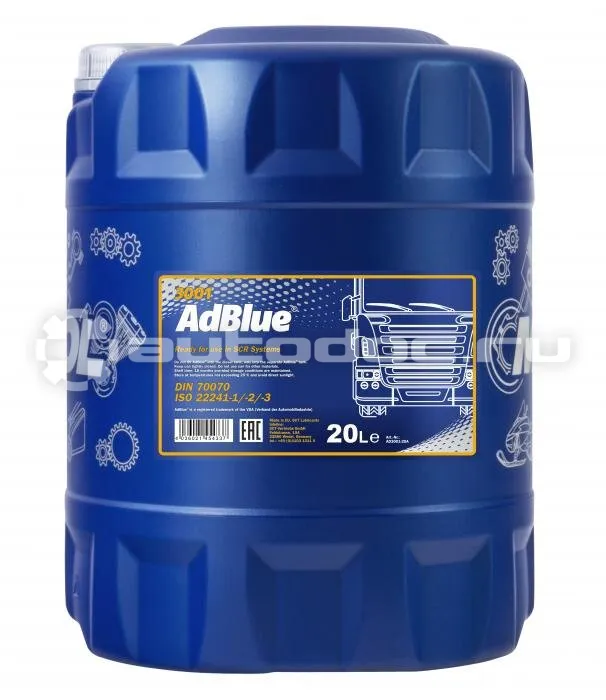 MANNOL ADBLUE Рабочая жидкость для катализатора SCR