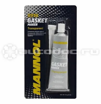 MANNOL 9916 Gasket Maker Transparent Силиконовый герметик