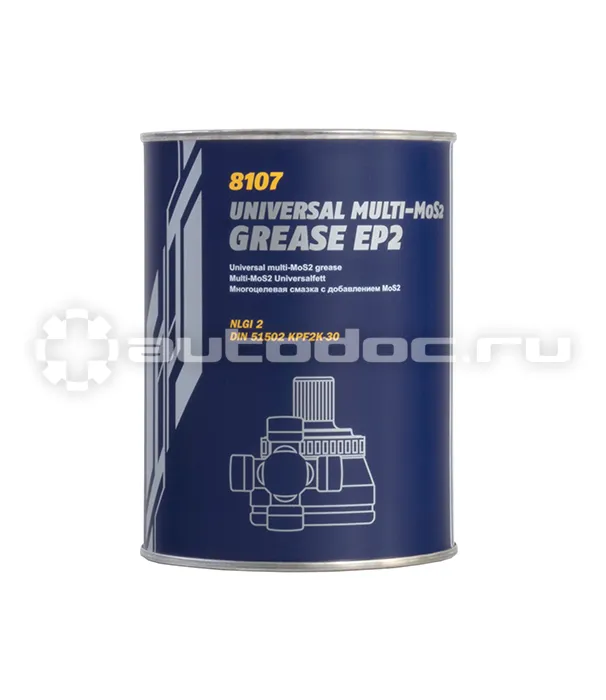 MANNOL EP-2 Multi-MoS2 Grease Смазка литиевая