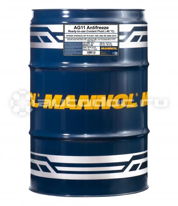 MANNOL Antifreeze AG11 -40°C