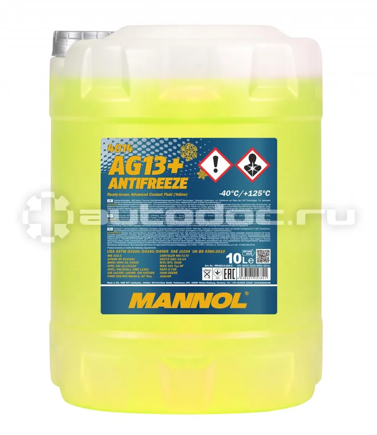 MANNOL AG13+ -40°C Antifreeze (Advanced)