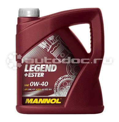 MANNOL LEGEND+ESTER 0W-40