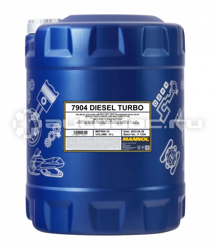 MANNOL DIESEL TURBO 5W-40