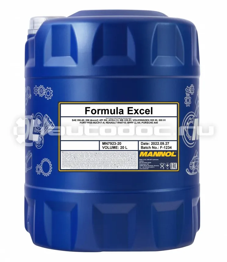 MANNOL Formula Excel 5W-40