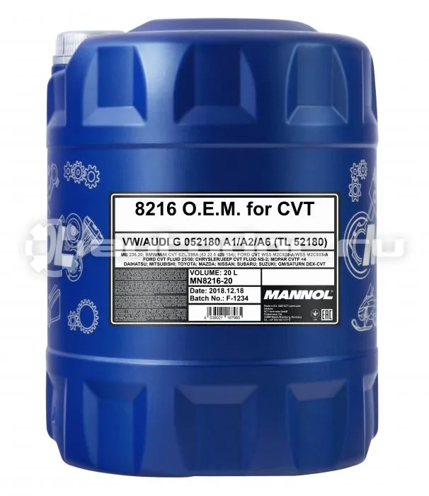 MANNOL 8216 ATF CVT
