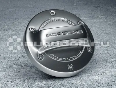 PORSCHE Крышка горловины бензобака Tank cap in Aluminium Look