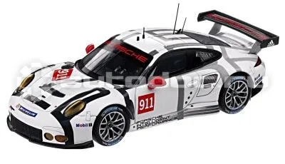 PORSCHE Модель автомобиля 911 RSR (991) 2015, White