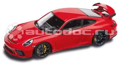PORSCHE Модель автомобиля 911 GT3, Guards Red