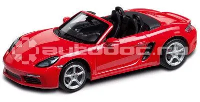 PORSCHE Модель автомобиля 718 Boxster S (982) Guards Red