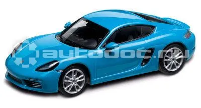 PORSCHE Модель автомобиля 718 Cayman S (982), Miami Blue