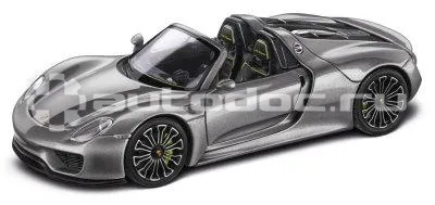 PORSCHE Модель автомобиля Porsche 918 Spyder, Ltd.Ed., 1:18