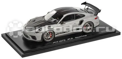 PORSCHE Модель автомобиля Porsche 911 GT3 RS with Weissach package, Scale 1:18, crayon, Limited Edition