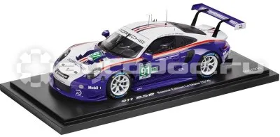 PORSCHE Модель автомобиля Porsche 911 RSR 2018 Rothmans, limited edition, Scale 1:18
