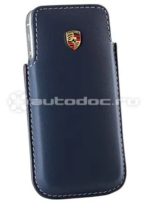 PORSCHE Кожаный чехол Case, Yachting blue