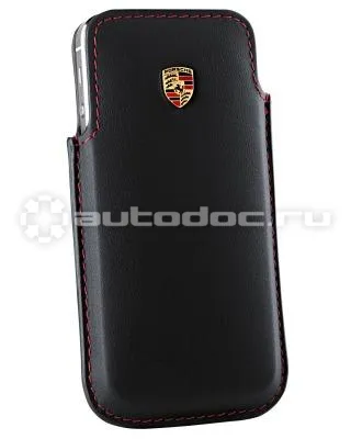 PORSCHE Кожаный чехол Case, Black