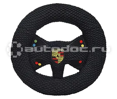 PORSCHE Руль вязаный Porsche Knitted Steering Wheel with Rattle – Motorsport