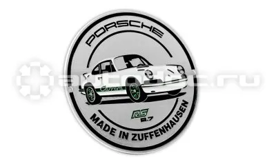 PORSCHE Эмблема на решетку радиатора