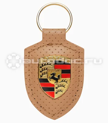 PORSCHE Брелок для ключа бежевый