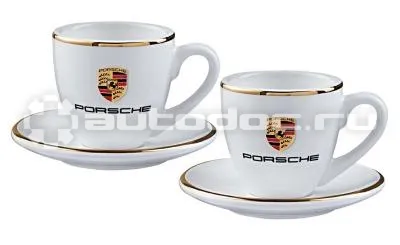 PORSCHE Набор чашек для эспрессо  Espresso Сups, Classic