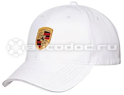 PORSCHE Бейсболка Crest Cap White