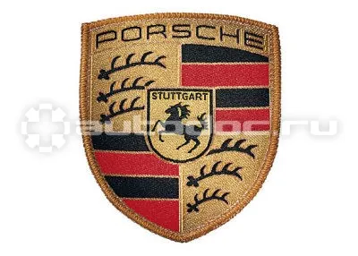 PORSCHE Нашивка-герб Crest Sew-on Badge