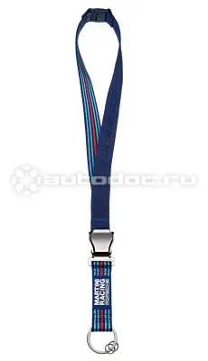 PORSCHE Шнурок с карабином Lanyard, Martini Racing