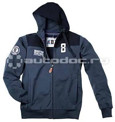 PORSCHE Мужская толстовка Men’s Sweat Jacket Martini Racing, Dark Blue