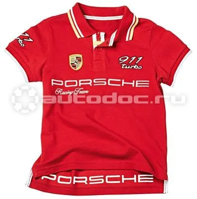 PORSCHE Детское поло Children’s Polo Shirt, Red 2017