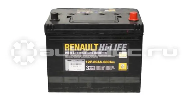 RENAULT Аккумулятор EN 680 80 A