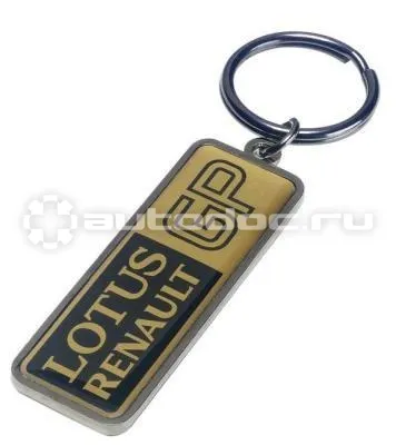 RENAULT Брелок Lotus Renault F1 Keyring Metal Black