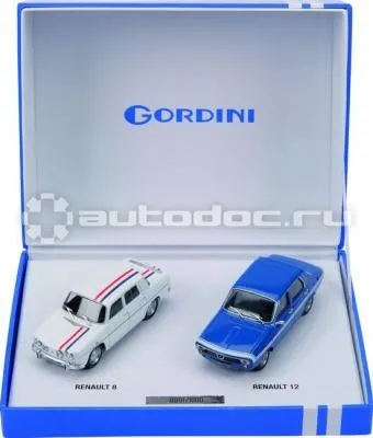RENAULT Исторический набор моделей Coffret R8 et R12 Gordini