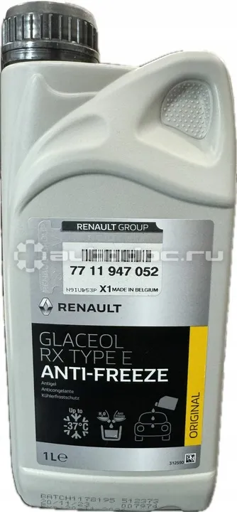 RENAULT Glaceol RX Type E