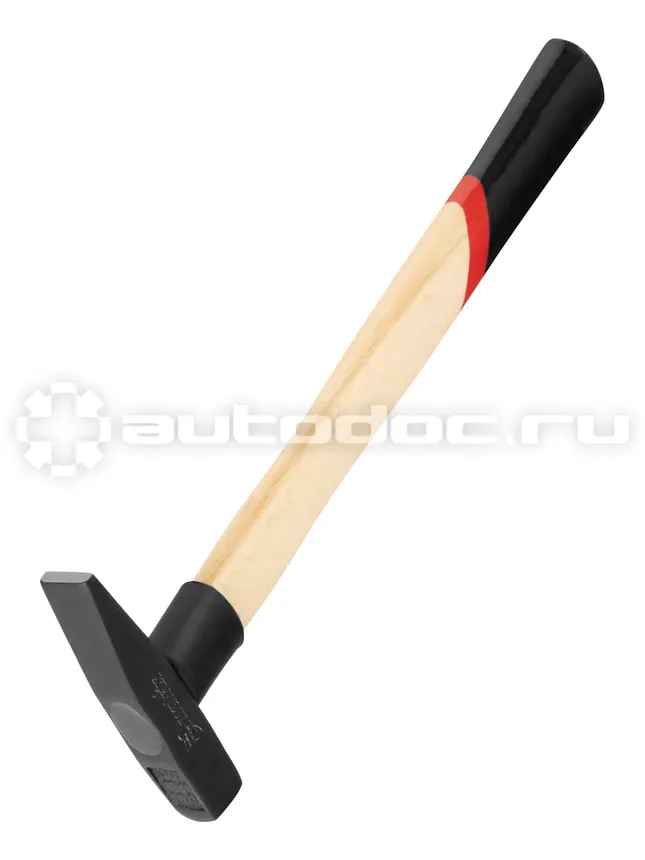 MATRIX Молоток слесарный, 100 г, квадратный боек, деревянная рукоятка