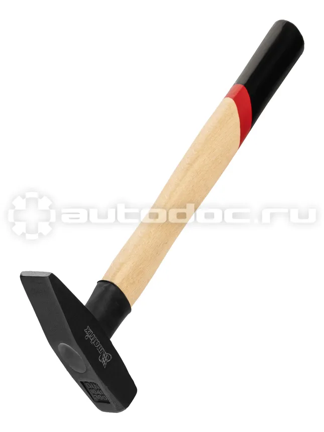 MATRIX Молоток слесарный, 300 г, квадратный боек, деревянная рукоятка