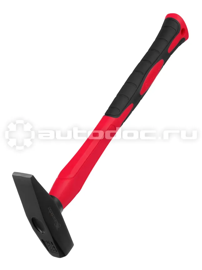 MATRIX Молоток слесарный optimal, 300 г, фибергласовая обрезиненная рукоятка, квадратный боек