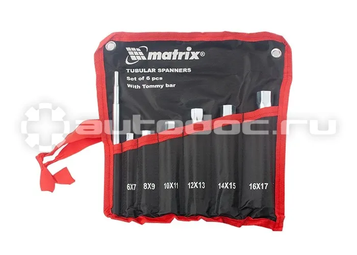 MATRIX 13719 Набор ключей трубчатых торцевых