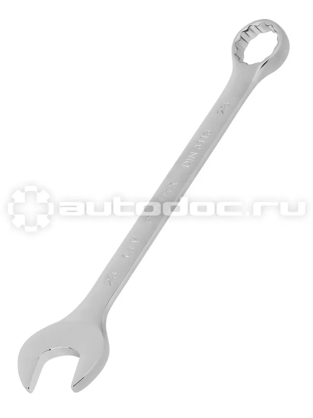MATRIX Ключ комбинированный, 28 мм, CrV, полированный хром