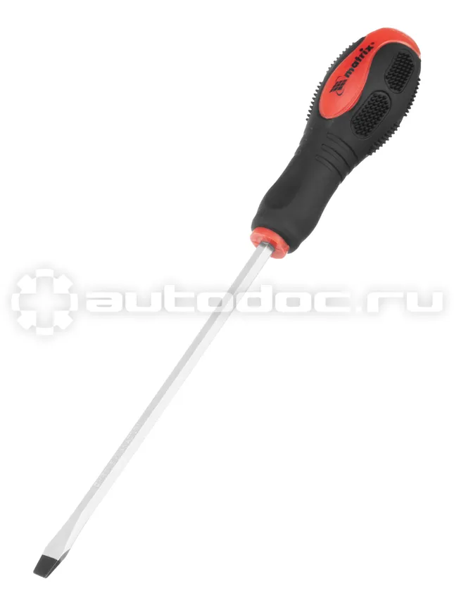 MATRIX 19116 Ударная отвертка, SL6 x 150 мм, двух-компонентная рукоятка, CrV