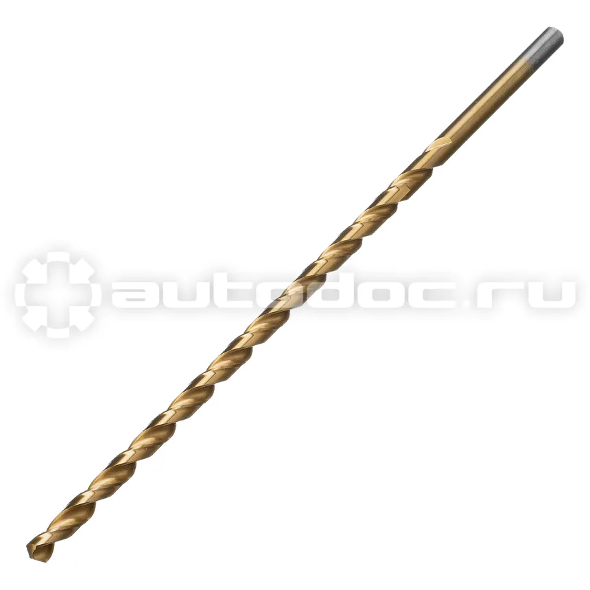 MATRIX 714309 Сверло спиральное по металлу 9 x 300мм, HSS, нитридтитановое покрытие