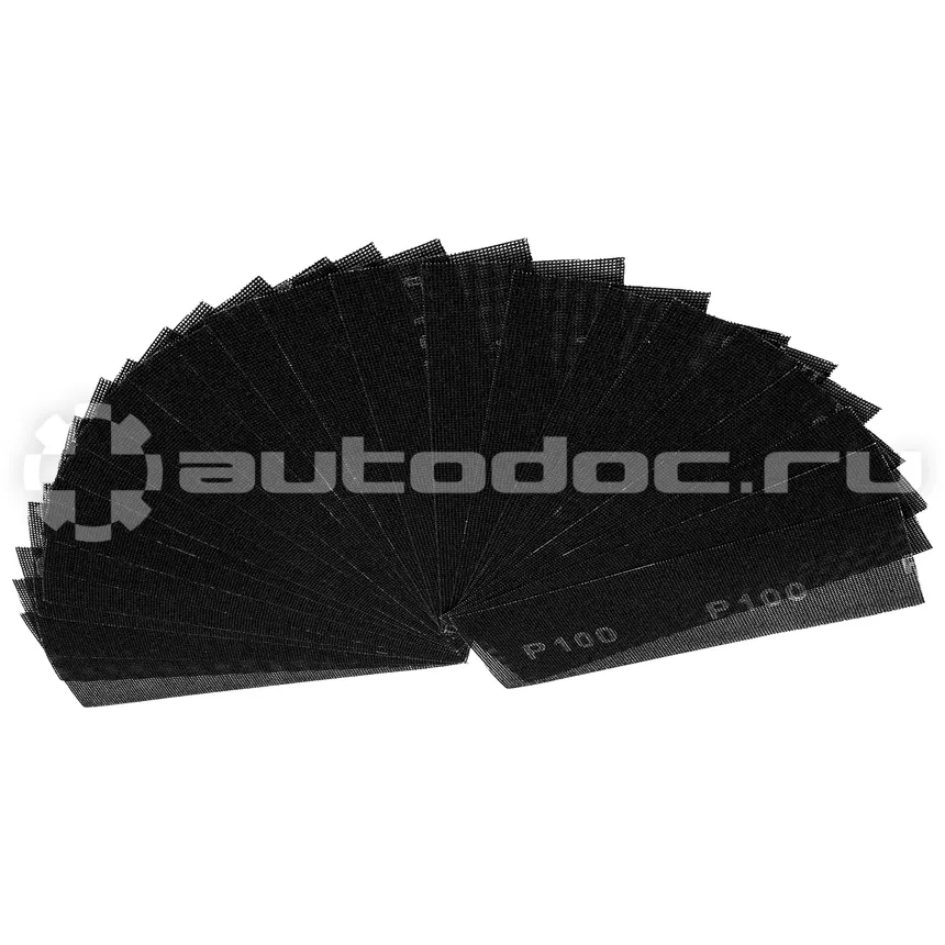 MATRIX Сетка абразивная, P 100, 106 х 280 мм, 25 шт
