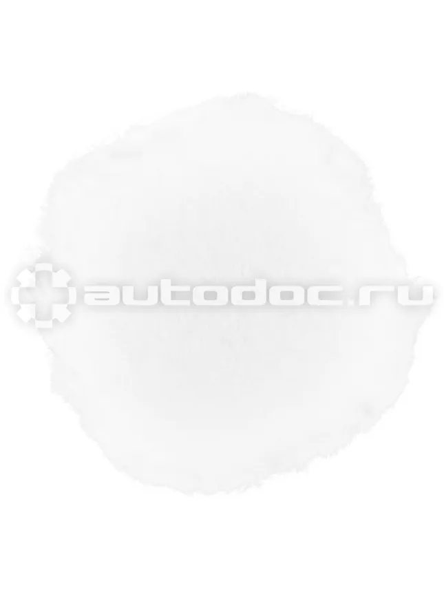 MATRIX Насадка полировальная "под липучку", 125 мм, натуральная шерсть