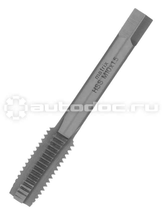 MATRIX Метчик ручной М10 х 1,5 мм, Р6М5