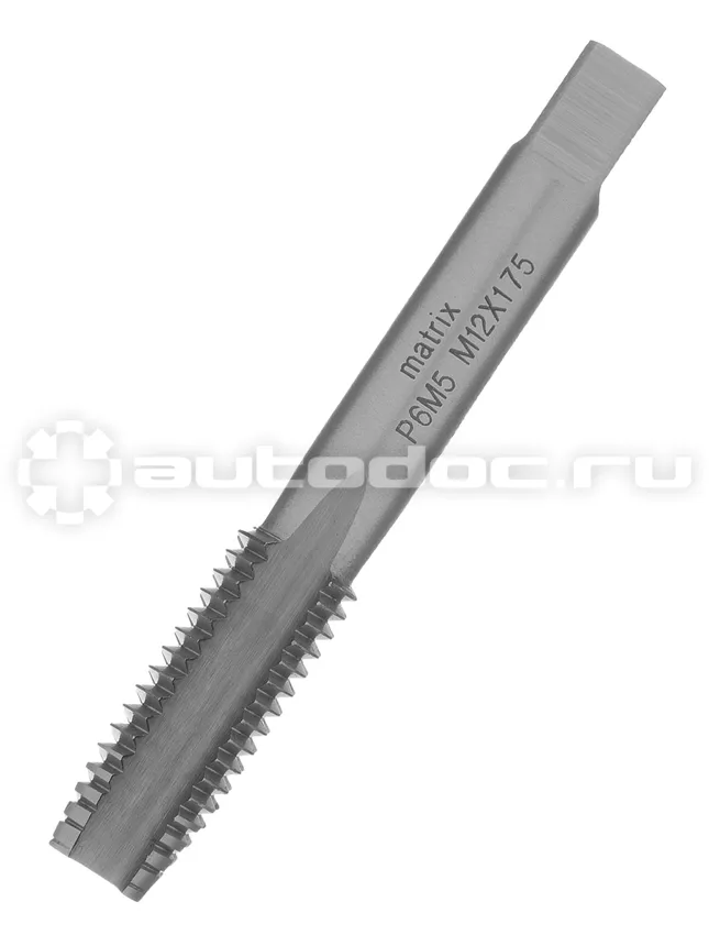 MATRIX Метчик ручной М12 х 1,75 мм, Р6М5