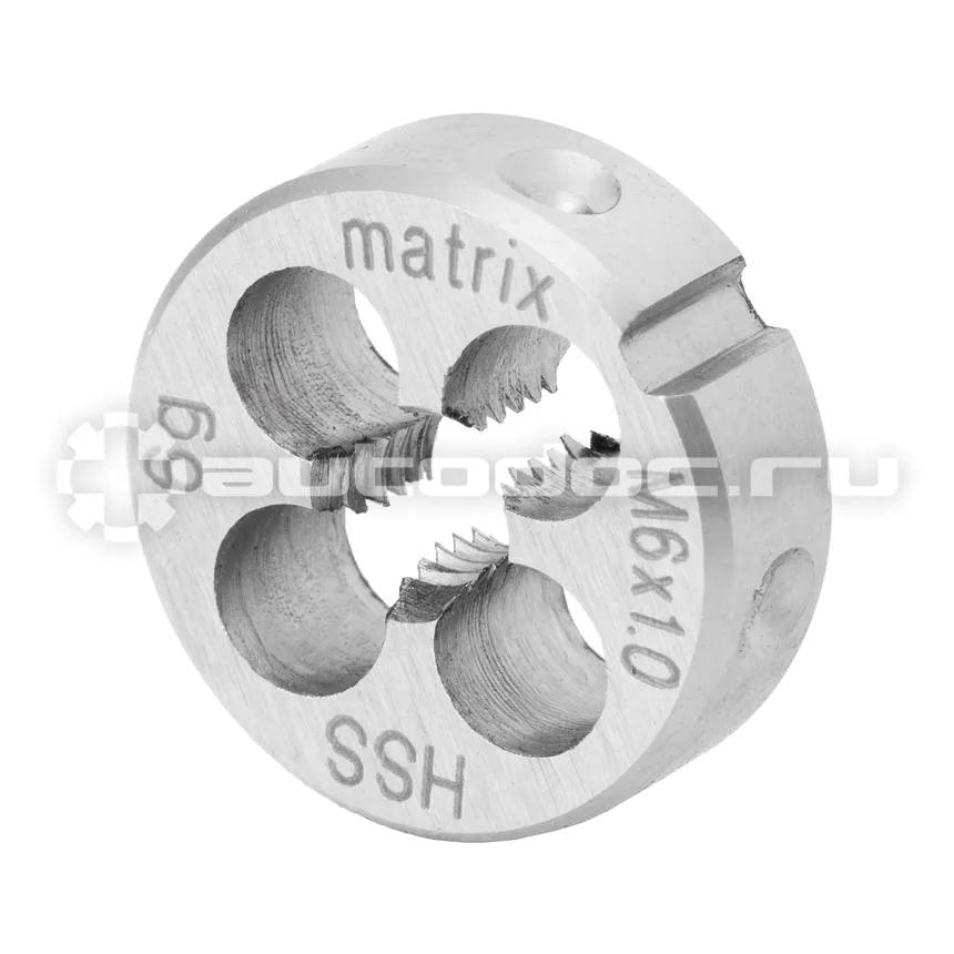 MATRIX Плашка М6 х 1 мм, Р6М5